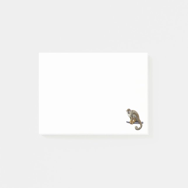 Squirrel Monkey Post-it Notes (Front)