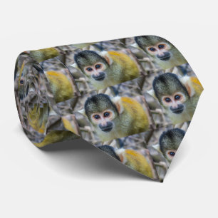 Squirrel monkey tie