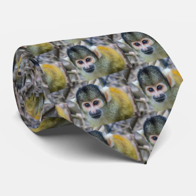 Squirrel monkey tie (Rolled)