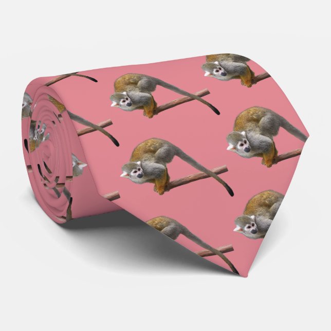 Squirrel monkey tie (Rolled)