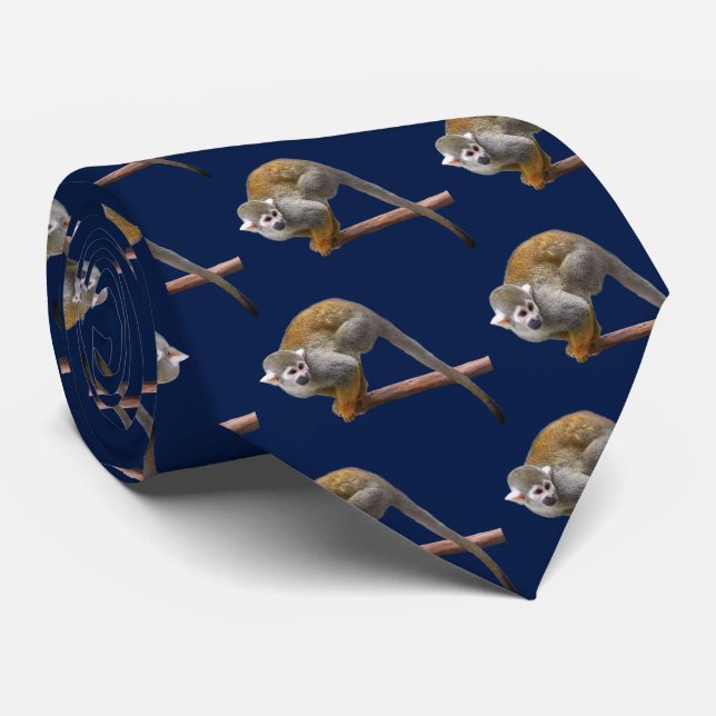 Squirrel monkey tie (Rolled)