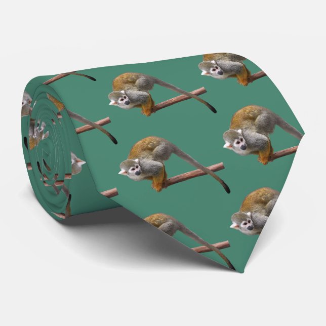 Squirrel monkey tie (Rolled)