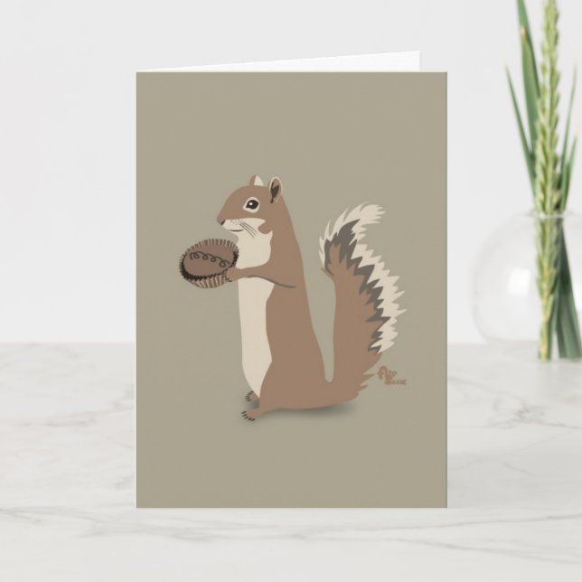 Squirrel Mother's Day Card (Front)
