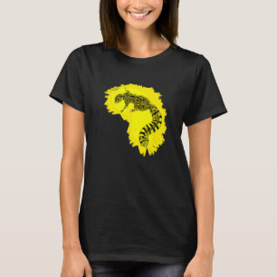 Squirrel Motif Animal Colourful Chipmunk Pet Desig T-Shirt