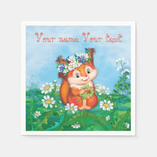 Squirrel Napkin