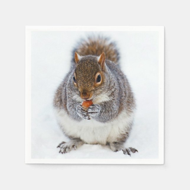 Squirrel Napkin (Front)