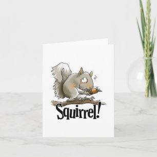 Squirrel Note Card