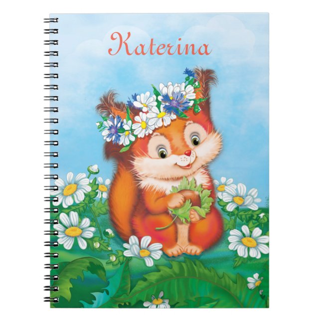 Squirrel Notebook (Front)