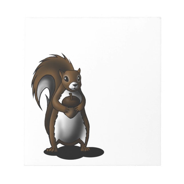 Squirrel Notepad (Front)