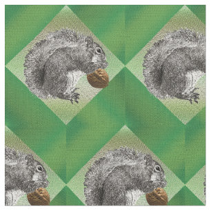 Squirrel Nuts Fabric