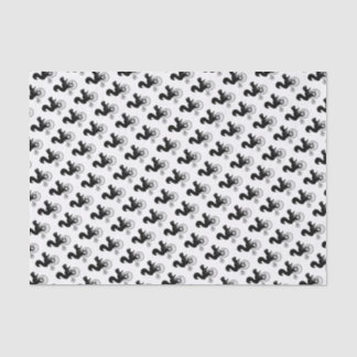 Squirrel or Chipmunk on Bike Tissue Paper
