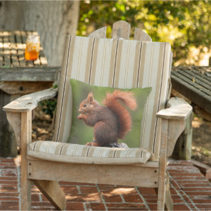 Squirrel Outdoor Pillow