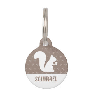 Squirrel Pet Tag