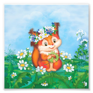 Squirrel Photo Print