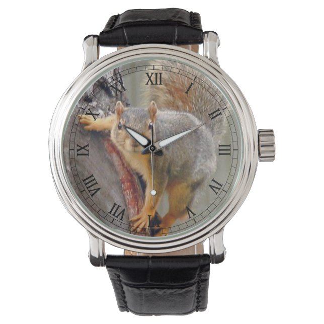 Squirrel Photograph Watch (Front)