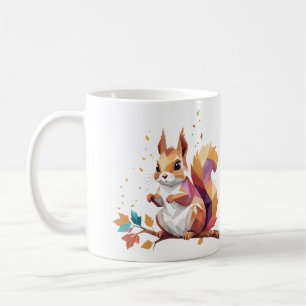 Squirrel Playful Adorable Fun Animal Colourful Coo Coffee Mug