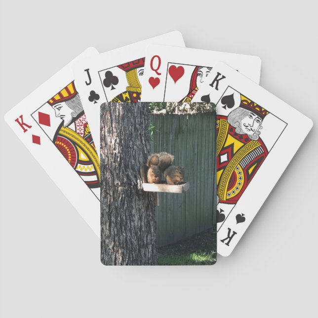Squirrel Playing Cards (Back)
