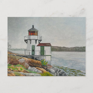 Squirrel Point Light Postcard