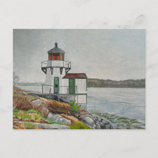 Squirrel Point Light Postcard