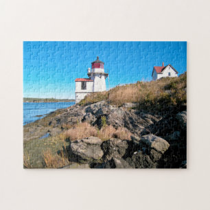 Squirrel Point Lighthouse, Kennebec River, Maine Jigsaw Puzzle