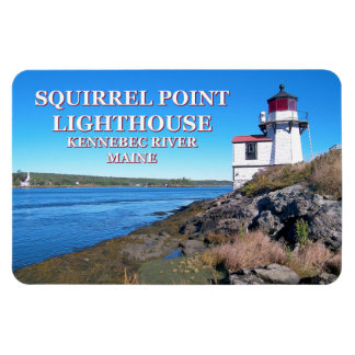 Squirrel Point Lighthouse, Maine Flexi Magnet