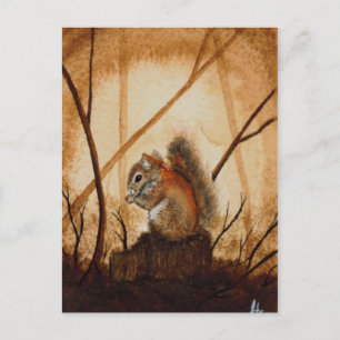 Squirrel Postcard