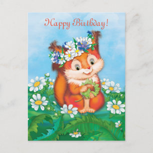 Squirrel Postcard