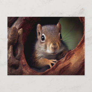 Squirrel Postcard