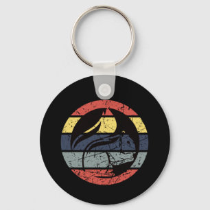 Squirrel Retro  Keychain