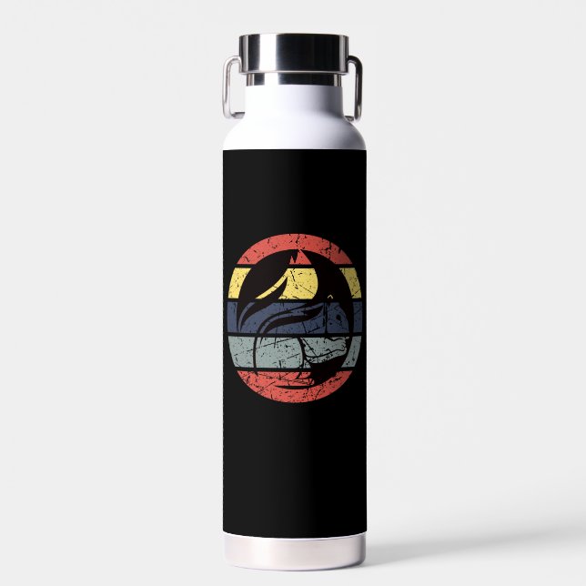 Squirrel Retro  Water Bottle (Front)
