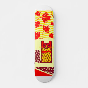 Squirrel skateboard deck