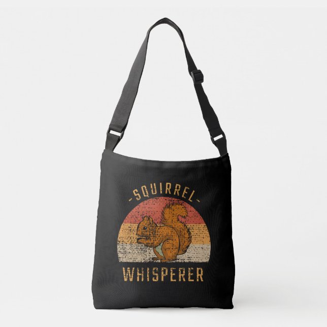 Squirrel - Squirrel Whisperer Crossbody Bag (Front)