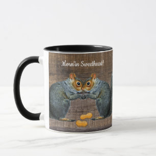 Squirrel Squirrels Peanuts Mug