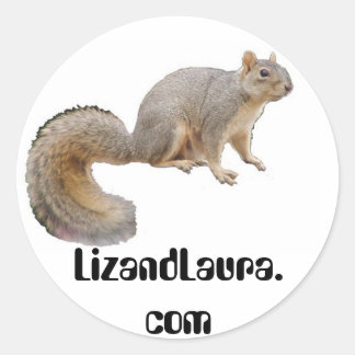 Squirrel sticker