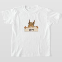 Squirrel SUP? Custom Text Cutout