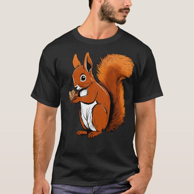 squirrel t-shirt  (Front)