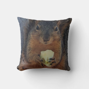 Squirrel Throw Pillow