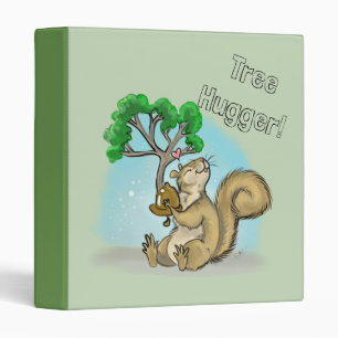 Squirrel Tree Hugger Binder