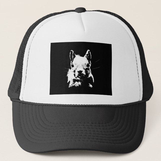 Squirrel Trucker Hat (Front)