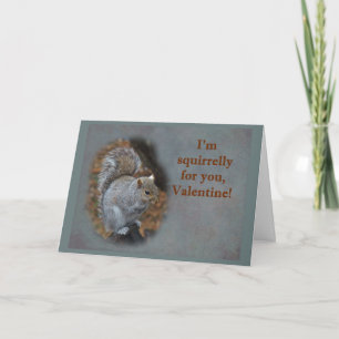 Squirrel Valentine's Day Card
