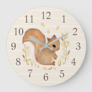 Squirrel Wall Clock