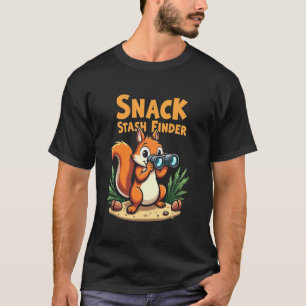 Squirrel Watching Enthusiast Wildlife Observer Nat T-Shirt