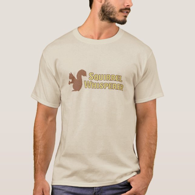 Squirrel Whisperer Tee For Men (Front)