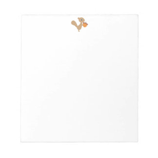 Squirrel with Acorn Notepad