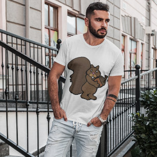 Squirrel With An Acorn T-Shirt