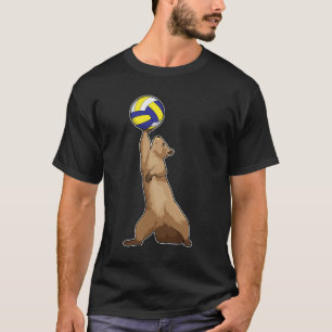 Squirrel with Volleyball T-Shirt