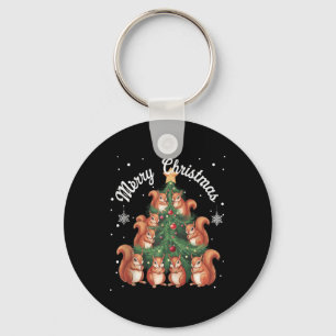 Squirrel Xmas Tree Squirrel Christmas Tree Tank To Keychain