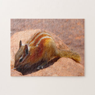 Squirrel Yellowstone. Jigsaw Puzzle