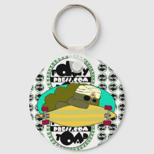Squirreldini Longboarder Keychain
