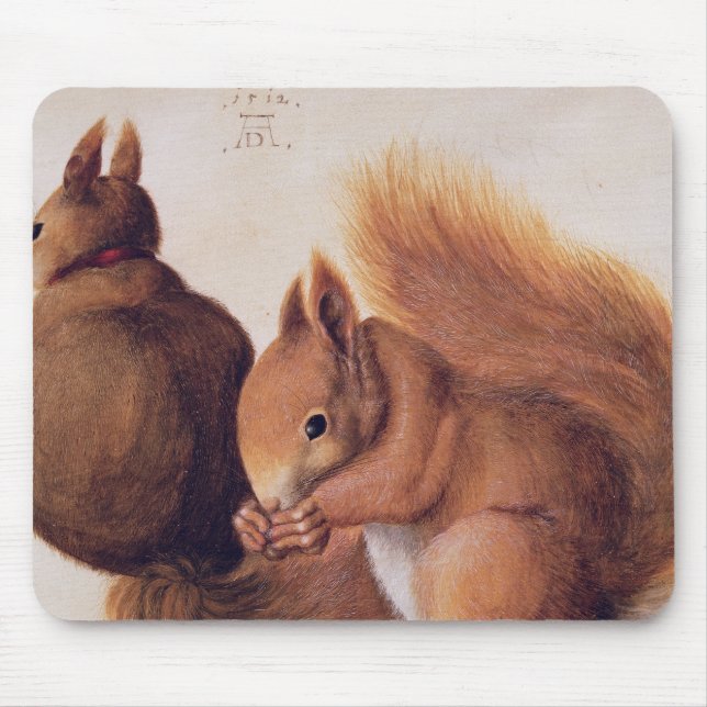 Squirrels, 1512 mouse pad (Front)